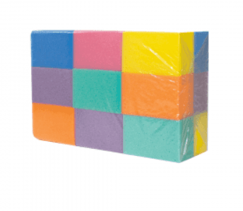 Mix x10 Esponjas Colores