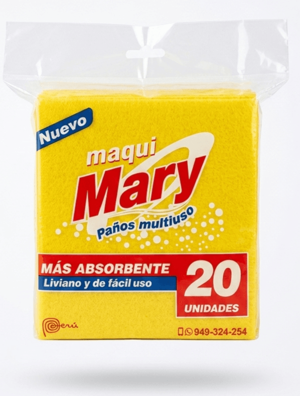 Paño Absorbente Amarillo